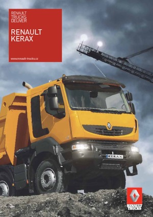 Твърдо шаси Renault KERAX 380.35 6x6 PMR HEAVY E3