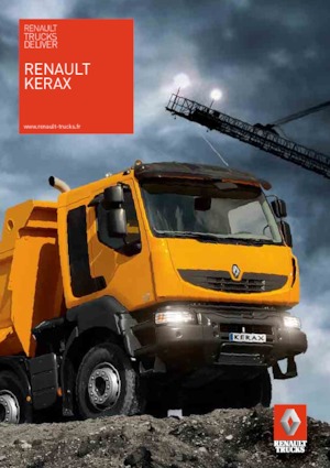 Твърдо шаси Renault KERAX 380.35 6x6 PMR HEAVY E3