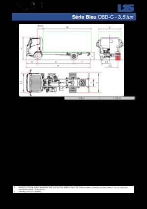 Твърдо шаси Isuzu L35 F