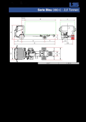 Твърдо шаси Isuzu L35 F