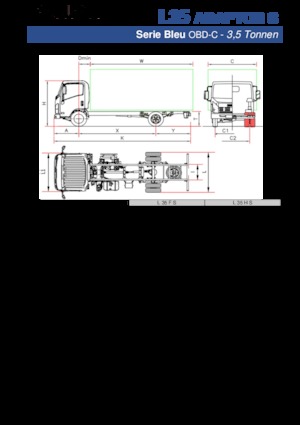 Твърдо шаси Isuzu L35 F S