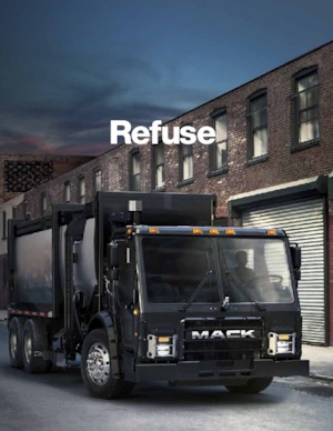 Твърдо шаси Mack LR 42R Day Cab MP7