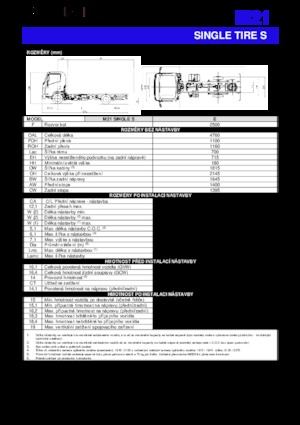 Твърдо шаси Isuzu M21