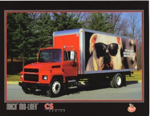 Твърдо шаси Mack MID-LINER 103