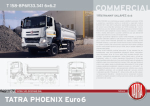 Твърдо шаси Tatra T 158-8P6R33.341