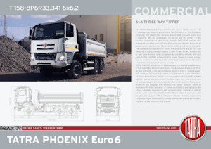 Твърдо шаси Tatra T 158-8P6R33.341