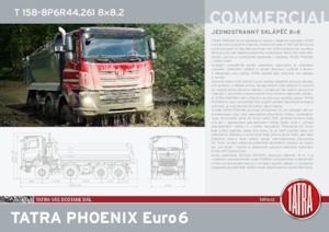 Твърдо шаси Tatra T 158-8P6R44.261