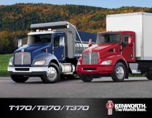 Твърдо шаси Kenworth T370 Day Cab PX7 4x2