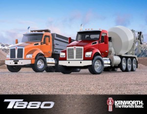 Твърдо шаси Kenworth T880 52