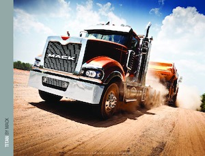 Твърдо шаси Mack TITAN Day Cab MP10 6x2