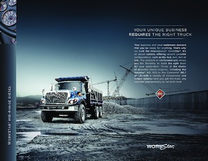 Твърдо шаси International Workstar 7400 107 Crew Cab Navistar N9 4x2