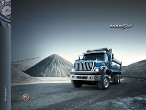Твърдо шаси International Workstar 7300 107 SFA Crew Cab Cummins B6.7