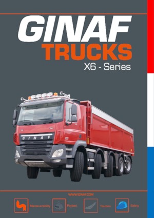 Твърдо шаси Ginaf X6 4344 TS