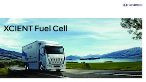 Твърдо шаси Hyundai Commercial Vehicles XCIENT Fuel Cell Truck 6x2