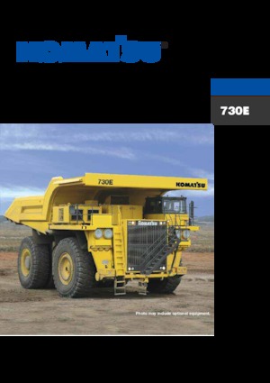 Камиони-самосвали Komatsu 730E