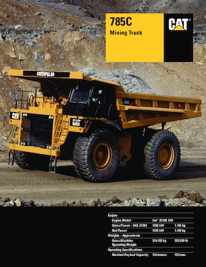 Камиони-самосвали Caterpillar 785C