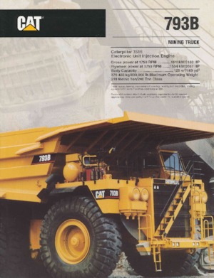 Камиони-самосвали Caterpillar 793B