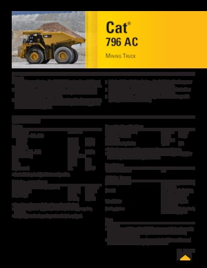 Камиони-самосвали Caterpillar 796 AC