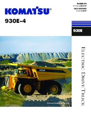 Камиони-самосвали Komatsu 930-E4