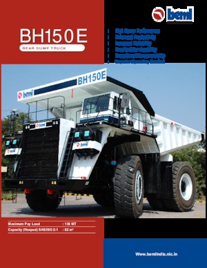 Камиони-самосвали Beml BH150E