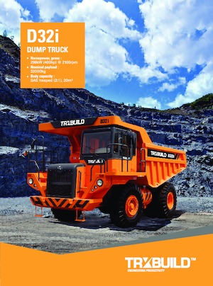 Камиони-самосвали TRXBUILD D32i