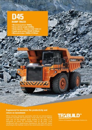Камиони-самосвали TRXBUILD D45