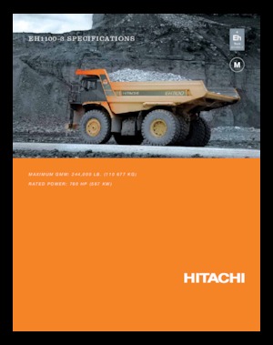 Камиони-самосвали Hitachi EH1100-3