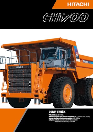 Камиони-самосвали Hitachi EH1700-3