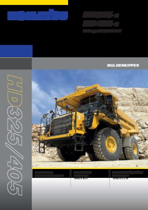 Камиони-самосвали Komatsu HD325-8E0