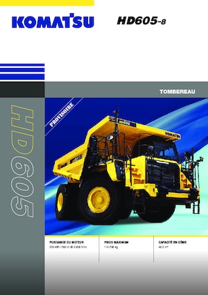 Камиони-самосвали Komatsu HD605-8E0