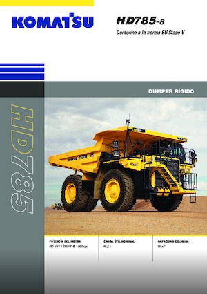 Камиони-самосвали Komatsu HD785-8E0