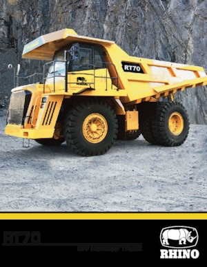 Камиони-самосвали RHINO RT70