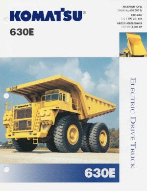 Камиони-самосвали Komatsu 630E