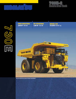 Камиони-самосвали Komatsu 730E-8
