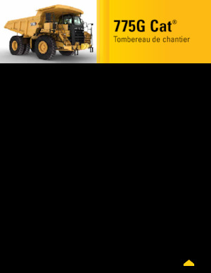 Камиони-самосвали Caterpillar 775G