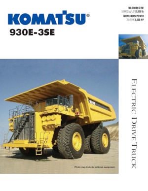 Камиони-самосвали Komatsu 930E-3SE