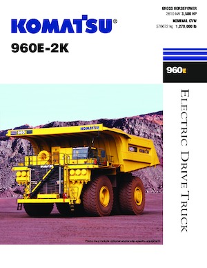 Камиони-самосвали Komatsu 960E-2K