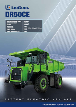 Камиони-самосвали Liugong DR50CE