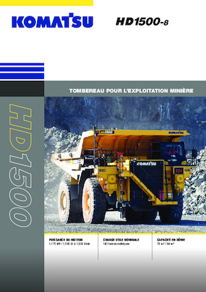 Камиони-самосвали Komatsu HD1500-8