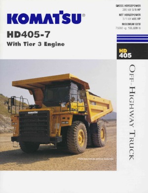 Камиони-самосвали Komatsu HD325-7