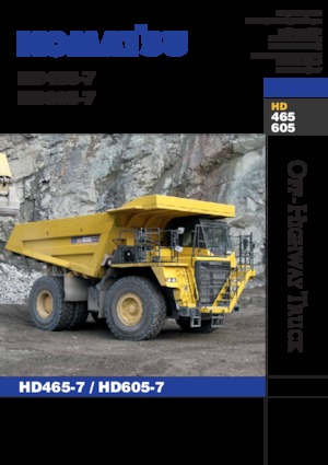 Камиони-самосвали Komatsu HD465-7