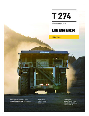 Камиони-самосвали Liebherr T 274