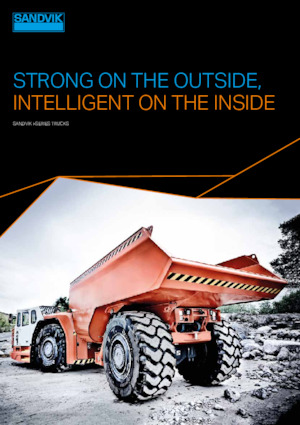 Съчленени самосвали Sandvik TH663i
