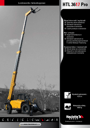 Телескопични манипулатори на материали Haulotte HTL3617