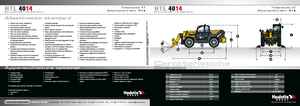 Телескопични манипулатори на материали Haulotte HTL4014