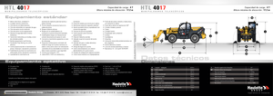 Телескопични манипулатори на материали Haulotte HTL4017