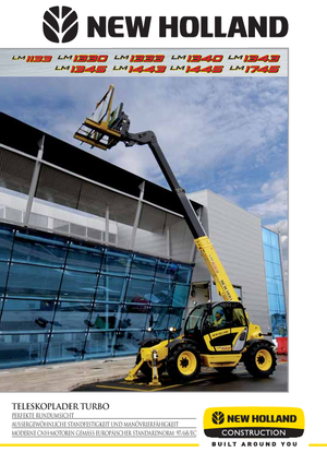 Телескопични манипулатори на материали New Holland LM 1333 turbo