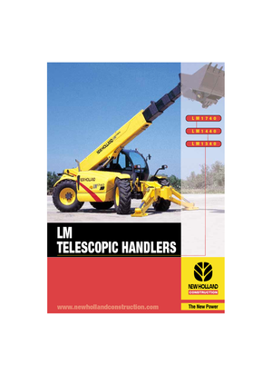 Телескопични манипулатори на материали New Holland LM 1340 turbo