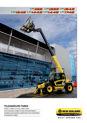 Телескопични манипулатори на материали New Holland LM 1333 turbo