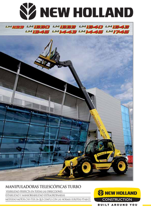 Телескопични манипулатори на материали New Holland LM 1333 turbo